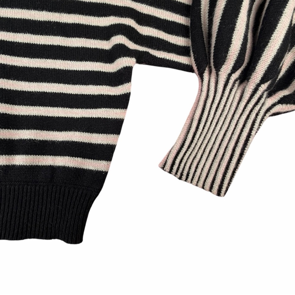 BA&SH Women’s Pullover Wool & Yak Blend Sweater In Black In Size Small/1 - Picture 3 of 8